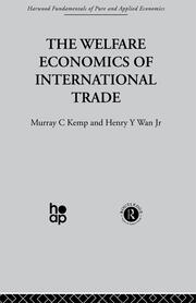 The Welfare Economics of International Trade book cover