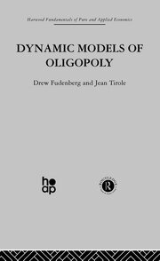 Dynamic Models of Oligopoly book cover