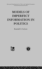 Models of Imperfect Information in Politics book cover