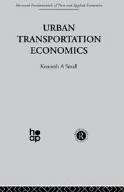 Urban Transportation Economics book cover