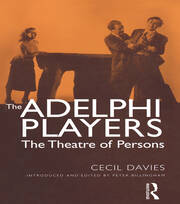 The Adelphi Players: The Theatre of Persons book cover
