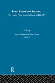 From Sadowa To Sarajevo     V6 book cover