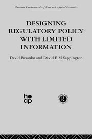 Designing Regulatory Policy with Limited Information book cover