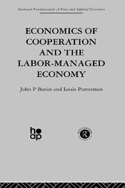 Economics of Cooperation and the Labour-Managed Economy book cover