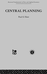 Central Planning book cover