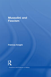 Mussolini and Fascism book cover