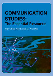 Communication Studies: The Essential Resource book cover