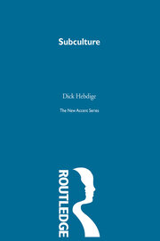 Subculture: The Meaning of Style book cover