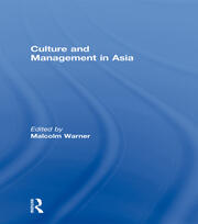 Culture and Management in Asia book cover