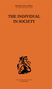 The Individual in Society: Papers on Adam Smith book cover