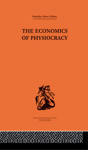 Economics of Physiocracy book cover