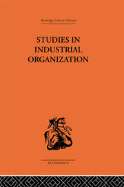 Studies in Industrial Organization book cover