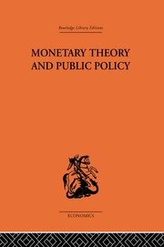Monetary Theory and Public Policy book cover