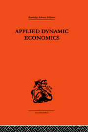 Applied Dynamic Economics book cover