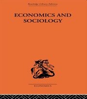 Economics and Sociology book cover