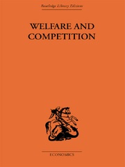Welfare & Competition book cover