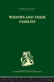 Widows and their families book cover