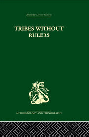 Tribes Without Rulers: Studies in African Segmentary Systems book cover