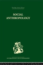 Social Anthropology book cover