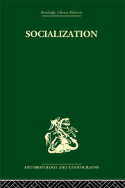 Socialization: The approach from social anthropology book cover