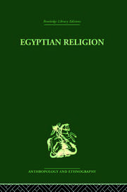 Egyptian Relgion book cover