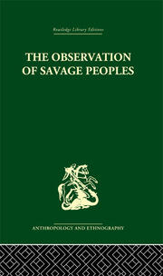 The Observation of Savage Peoples book cover