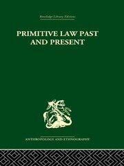 Primitive Law, Past and Present book cover