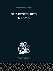Shakespeare's Drama book cover