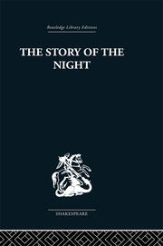 The Story of the Night: Studies in Shakespeare's Major Tragedies book cover