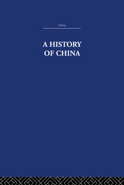 A History of China book cover