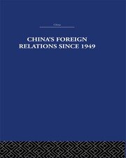 China's Foreign Relations since 1949 book cover