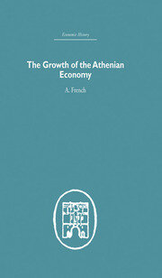 The Growth of the Athenian Economy book cover