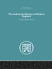 The Industrial History of Modern England book cover