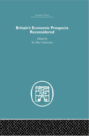 Britain's Economic Prospects Reconsidered book cover