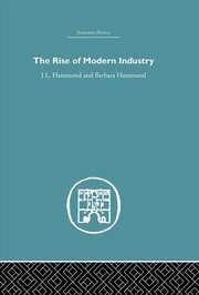 The Rise of Modern Industry book cover