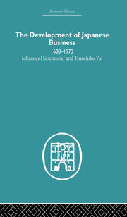 The Development of Japanese Business: 1600-1973 book cover