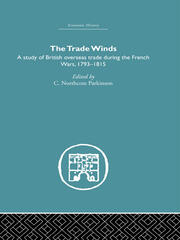 The Trade Winds: A Study of British Overseas Trade During the French Wars 1793-1815 book cover