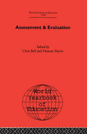 World Yearbook of Education 1990: Assessment & Evaluation book cover