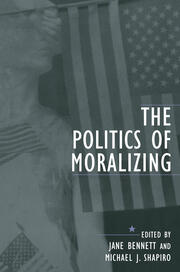 The Politics of Moralizing book cover
