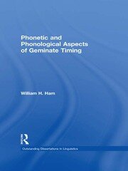 Phonetic and Phonological Aspects of Geminate Timing book cover