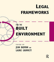 Legal Frameworks for the Built Environment book cover