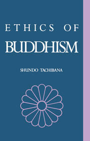 The Ethics of Buddhism book cover