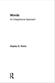 Words - An Integrational Approach book cover