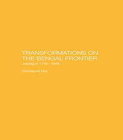 Transformations on the Bengal Frontier: Jalpaiguri 1765-1948 book cover