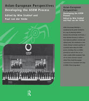 Asian-European Perspectives: Developing the ASEM Process book cover