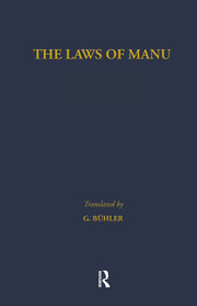 The Laws of Manu book cover