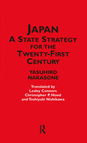 Japan - A State Strategy for the Twenty-First Century book cover