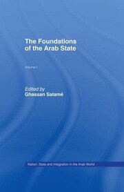 The Foundations of the Arab State book cover