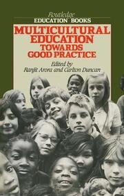Multicultural Education Towards Good Practice book cover