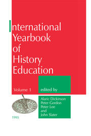 International Yearbook of History Education book cover